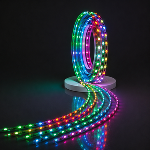 Bande LED étroite de haute qualité WS2811 5 mm RGB 3535 120 LED étanche IP20 Ruban adhésif 24V 12V - Product Image 4