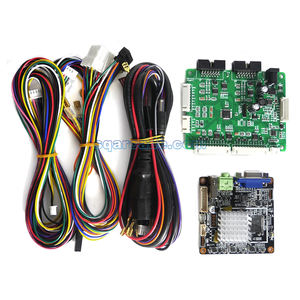 Kit di <span class=keywords><strong>pesca</strong></span> per bambini a gettoni grande pesce mangia piccoli pesci con pulsante di raccolta del Joystick fili della scheda madre e parti del cavo - Product Image 4