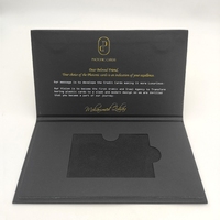 Boîtes en papier personnalisées avec logo, pour carte de visite en métal à une fente, paiement sans contact NFC, carte de crédit, coffret cadeau