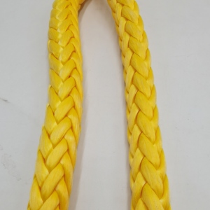 Câble de remorquage haute performance anti-casse à 12 brins en UHMWPE Spectra avec œil serti aux deux extrémités 48mmx220m pour remorqueur/ponton pétrolier - Product Image 4