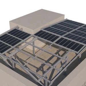 Support de montage solaire galvanisé à chaud pour système BIPV de toiture et de sol - Product Image 2