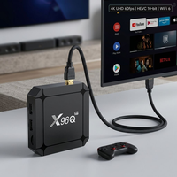 Android TV Box Rockchip 3518 X96Q Más Vendido, 4K Full HD, WIFI6 de Doble Banda 2.4g 5g, Venta al Por Mayor