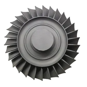 Foudry Superlegering Nikkellegering Inconel 713 718 Investering Gieten Titaniumlegering Uav Turbine Turbo Windblad