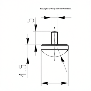 Conseils de mesure pour comparateurs M2.5 6g R6 10 Capteur de position linéaire - Product Image 1