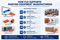 Chauffage en silicone pour cabine de peinture, pour applications industrielles de chauffage et anti-condensation