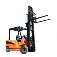 Nouveau chariot élévateur contrepoids électrique Heli 2 tonnes avec siège, pour entrepôt intérieur et construction, fourches de 1200 mm