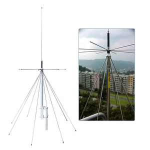 Antenne de base extérieure large bande D3000N 25-3000 MHz Discone avec connecteur N-Femelle - Product Image 1