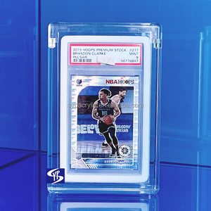 Estuche de Acrílico con Diseño de Borde de Diamante SYP para Tarjetas Graduadas, para la Tarjeta de Dennis Eckersley de los CUBS de 1986 de Gatorade # Estuche de exhibición para 43 tarjetas clasificadas PSA 10 - Product Image 1