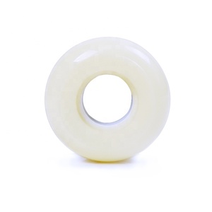 Oem A Buon Mercato commercio all'ingrosso di trasporto di strada 54 millimetri 82A in bianco skate board dell'unità di elaborazione di <span class=keywords><strong>skateboard</strong></span> ruote - Product Image 5