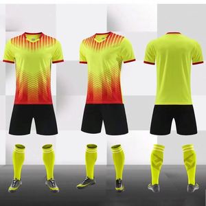 Custom Breathable Soccer Jersey <b>Heat</b>-Transfer Printing Team Training Personalized Logo Name Number Short Sleeve Summer Set - Product Image 2