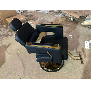 Salon Barber <b>Reclining</b> <b>Chair</b> - Ergonomic Adjustable Lift Rotating Stylist <b>Chair</b> for Hair Cutting - Product Image 1