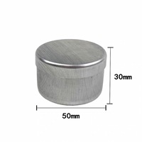 Boîte de pesée GTC en aluminium pour échantillonnage d'humidité du sol, modèle GTC-AMC, pour la mesure de l'humidité des sols géotechniques