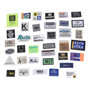 Etiquetas de Tela de Damasco de Algodón Personalizadas para Ropa con Impresión por Transferencia de Calor y Características Sostenibles para Camisetas - Product Image 5