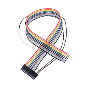 Quick Disconnect 12P <b>Wire</b> Harness 3.0MM Pitch Pure Copper Single Core Custom Color Coded <b>Ribbon</b> Cable - Product Image 1