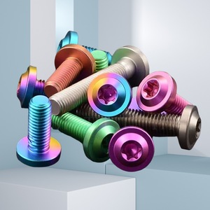 Tornillos Torx de Cabeza de Disco con Recubrimiento de Zinc y Aleación de Titanio para Modificación de Motocicletas, <span class=keywords><strong>TJM</strong></span> Directo de Fábrica, M4/M5, 40 mm, 30 mm, Medida Métrica - Product Image 3