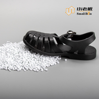 Granulés de PVC noir en gros du fabricant, granulés recyclés, qualité de moulage par injection plastique, composé de PVC