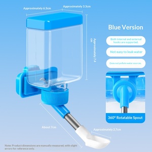 Автоматическая поилка для птиц из АБС-пластика, кормушка и поилка для попугаев, оптовая продажа - Product Image 6