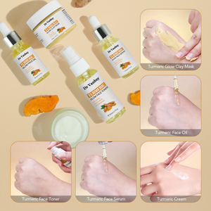 Creme Facial de Cúrcuma Anti-Acne de Marca Privada por Atacado, Conjunto de Cuidados com a Pele de Cúrcuma, Creme Facial Herbal de Cúrcuma - Product Image 5