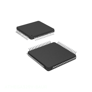 64 TQFP Composants de circuit électronique intégrés ATMEGA329V-8AUR en stock - Product Image 1