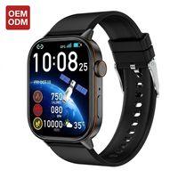 Montre connectée VVS pour hommes, GPS, sport, étanche IP68, tracker de fitness, course à pied, natation, appels Bluetooth, OEM, ODM, personnalisable