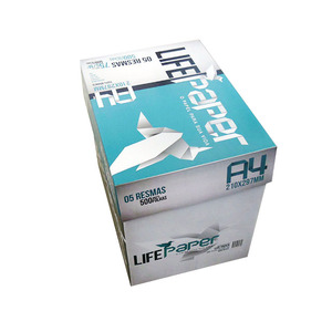 Carta da Copia Bianca per Ufficio Formato <span class=keywords><strong>A4</strong></span>, 80gsm, 100% Polpa di Legno Vergine, Qualità Grado A, 500 Fogli/Risma, 5 Risme/Scatola - Vendita all'Ingrosso - Product Image 4