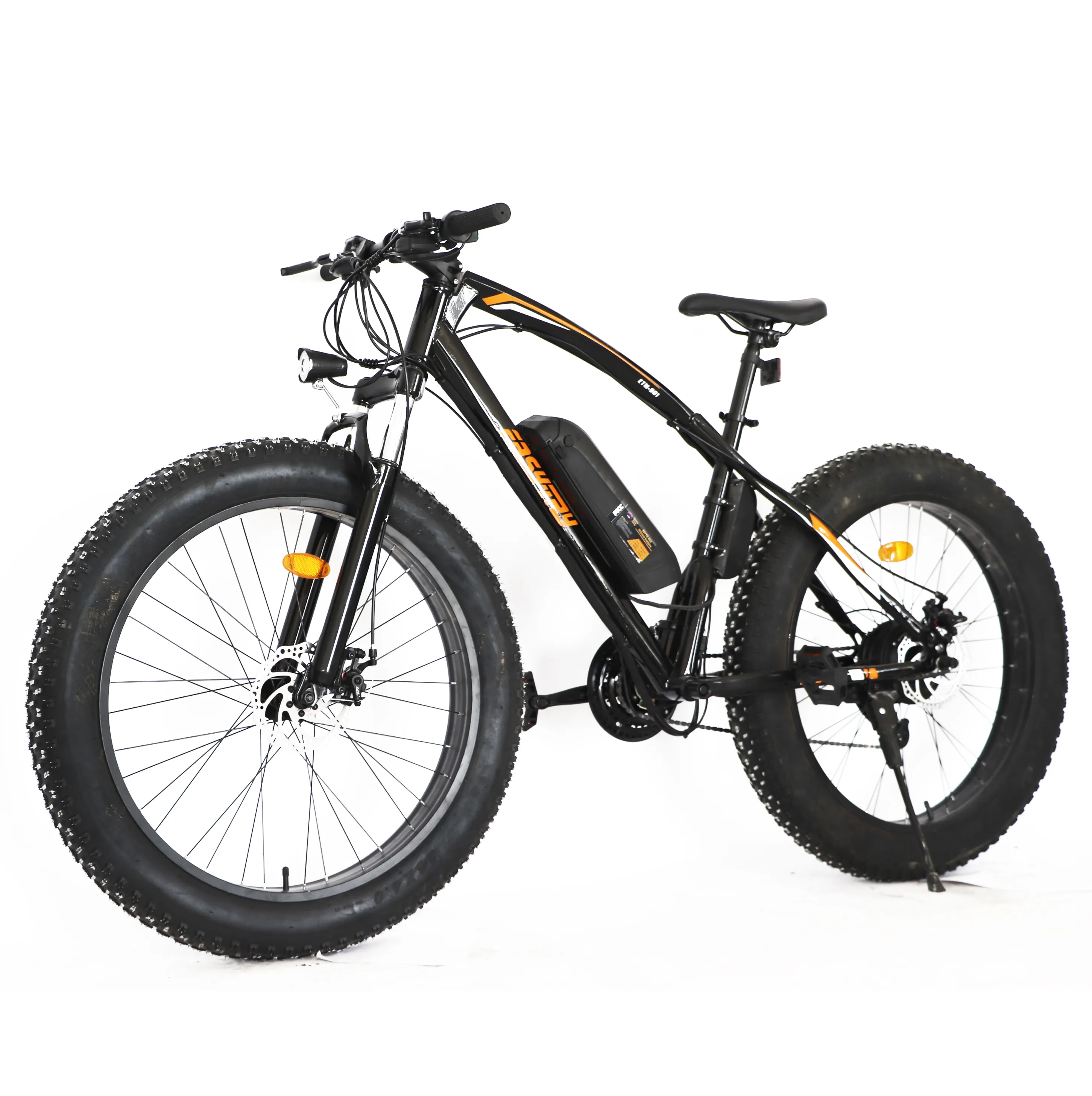 Forte estabilidade aderência pneu gordo elétrico mountain bike 26 polegadas E-bike bicicleta 36w elétrica mtb Mountain bike