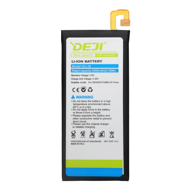 EB-BG570ABE Replacement Battery for Samsung Galaxy On5 2016 Edition G5700 G5510 J5 Prime PR G570