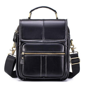 กระเป๋าหนังวัวแท้ AndoBag สำหรับผู้ชาย สะพายไหล่ สะพายข้าง กระเป๋าสะพายข้างแฟชั่นลำลอง สำหรับผู้ชาย ใช้ได้ทั้งกลางแจ้งและทำงาน - Product Image 1