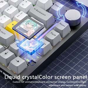 Teclado Mecánico Inalámbrico para Juegos Attack Shark X820 Super Triple Mode RGB, Teclado Intercambiable en Caliente con Pantalla - Product Image 5