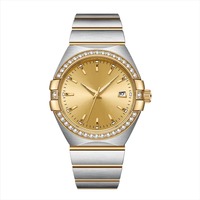 Montre mécanique automatique pour homme, haute qualité, vente en gros, logo personnalisé, directement de l'usine, montre-bracelet professionnelle