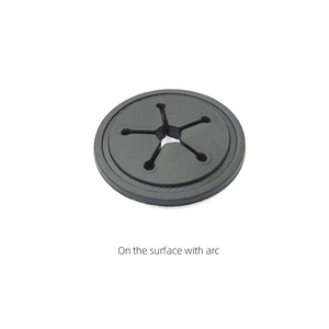 Custom Eco-Friendly Canvas Sew on PVC Rubber 3D Embossed Round Earphone Hole <b>Patch</b> for <b>Backpacks</b> and Sports Bags - Product Image 3