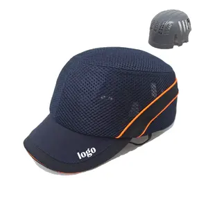 Lightweight Breathable High Quality Customized ABS Cap Shell Bump Cap for Repairman Safety With Fashion Baseball Style
