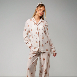 Custom Bamboo Pajamas Women Set Bamboo Cooling Pajamas Women OEM Sleepwear Manufacturer Vietnam Factory - Product Image 1