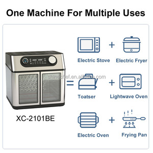 Freidora de Aire Digital Inteligente de 23L con Pantalla Táctil, Horno Tostador y Freidora de Aire para el Hogar - Product Image 5