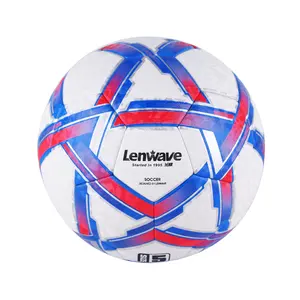 Изготовленный на заказ изготовленный на заказ термоскрепленный футбольный мяч, размер 4/5 тренировки/игры в футбол, мяч из ПВХ/полиуретана для наружного использования в помещении