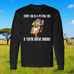 T-shirt promotionnel à manches longues Every Zoo Is a Petting Zoo Tank Top - Product Image 3