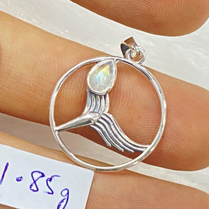 Pendentif en pierres précieuses fait à la main Bijoux en argent sterling 925 Bijoux en argent 925 - Product Image 3