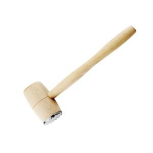 Martillo de cocina de madera con textura metálica para tender carne, herramientas para aves de corral - Product Image 1