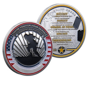 Moneda Conmemorativa de Metal Personalizada con Tema de Servicio Gratioso, Regalo de Creencia y Convicción, Decoración del Hogar - Product Image 4