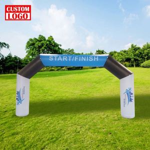 Arco Inflable de PVC para Eventos de Fútbol, Color Azul, Resistente al Agua, Fácil de Instalar - Product Image 1