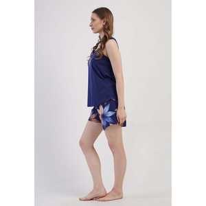 Conjunto de Pijama para Mujer, Talla XXL, Cuello Redondo, Falda Ovalada Ancha, Cómodo - Product Image 3