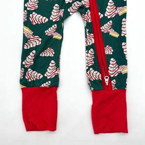 Bambú niños Navidad <span class=keywords><strong>hombre</strong></span> <span class=keywords><strong>de</strong></span> jengibre estampado bebé niña <span class=keywords><strong>ropa</strong></span> bebé <span class=keywords><strong>ropa</strong></span> al por mayor - Product Image 4