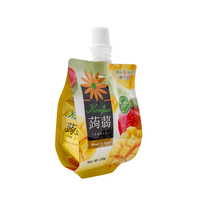 Sachets Doypack à bec verseur pour liquides, imprimés sur mesure, jetables, pour jus et vodka, destinés à la pulpe de fruits