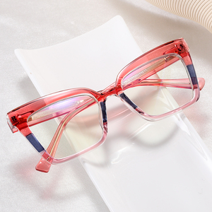 <span class=keywords><strong>Gafas</strong></span> de <span class=keywords><strong>Mujer</strong></span> MS 97713, Nuevas <span class=keywords><strong>Gafas</strong></span> 2024, TR90+CP, Montura Óptica Cuadrada, Bloqueador de Luz Azul, Fotocromáticas Personalizadas - Product Image 1