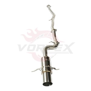 Échappement en acier inoxydable Vortex pour Subaru Impreza WRX GD STI Catback Performance Straight Pipe Muffler - Product Image 1