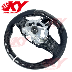 Accesorios Interiores para Automóviles, Volante de Carreras de Fibra de Carbono para Infiniti Q60 Q60S Q50S Q50L Nissan Skyline 350GT Coupé - Product Image 3