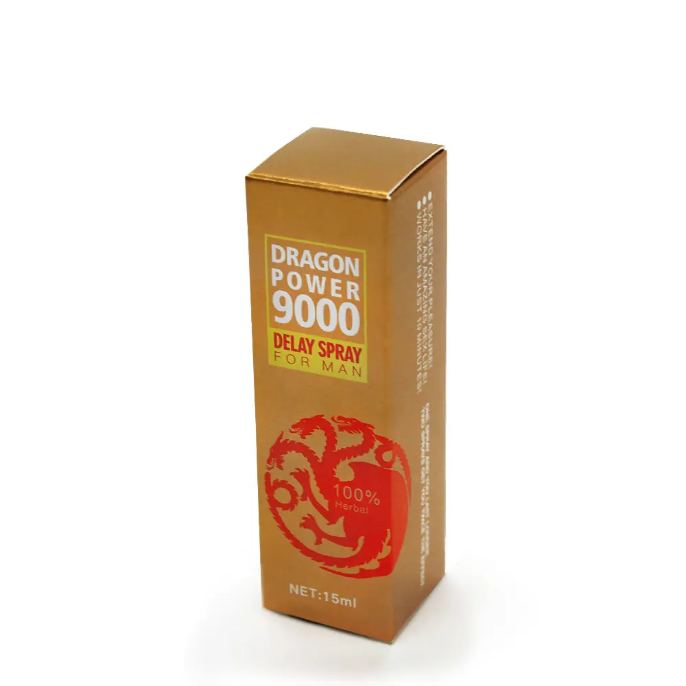 Hoge Kwaliteit Lange Tijd Mannen Delay Spray Super Dragon 9000 Vertraging Spray Extra Kracht