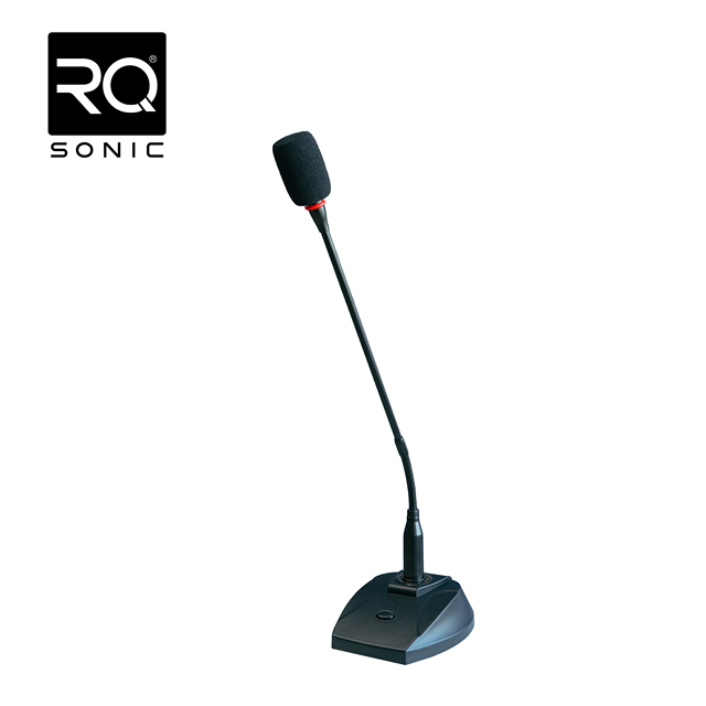 RQSONIC D-23 360 Degree Adjustable Gooseneck Design Mic Portable Desktop Wired Microphone