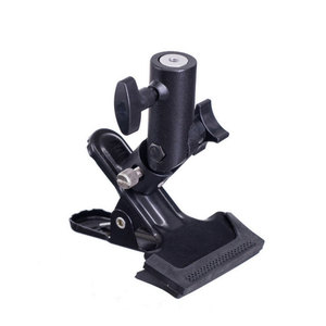 E Type <b>Clamp</b> Iron Adjustable <b>C</b> Type <b>Clamp</b> For Lighting Stand With Flash Mount And Umbrella Holder - Product Image 3