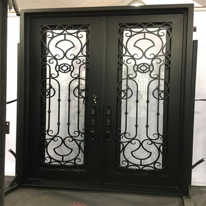 2022 différents modèles de portes en acier, portail moderne irongé, portes coulissantes d'allée rétractable - Product Image 1